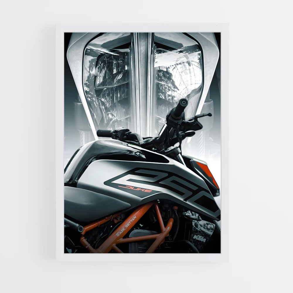 Poster Lueur de Vitesse – affiche KTM Moto (vue 3)
